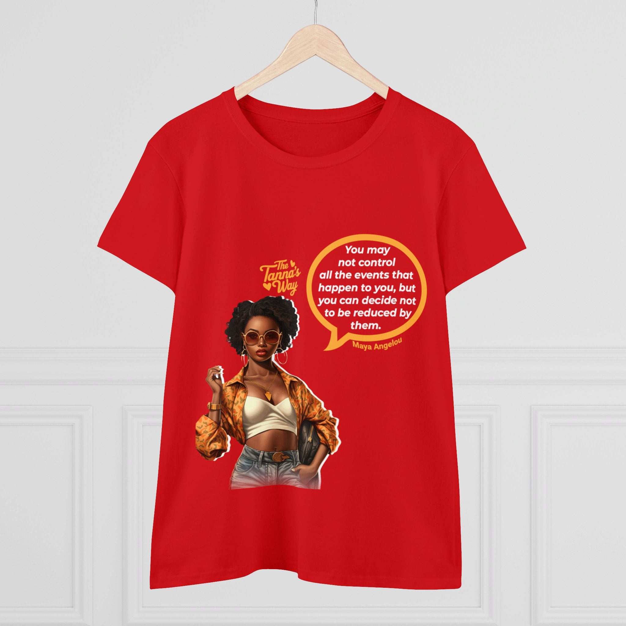 Maya Angelou | Women's Midweight Cotton Tee